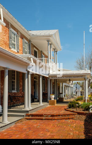 Larricks Taverne, Wayside Inn 7783 Main Street, Middletown, Virginia Stockfoto