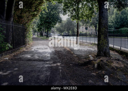 Ein Blick auf die Straße Stockfoto