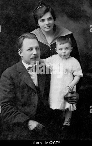 . Englisch: American Bible Lehrer, Gründer der Radio Bibel Klasse; Foto C. 1917 wenn DeHaan war ein Land Arzt. 13 Juli 2013, 18:13:01. Unbekannter Fotograf 384 M.R. DeHaan (1891-1965) Stockfoto