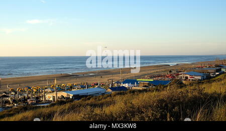 Strand von Scheveningen Niederlande Stockfoto