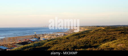 Strand von Scheveningen Niederlande Stockfoto