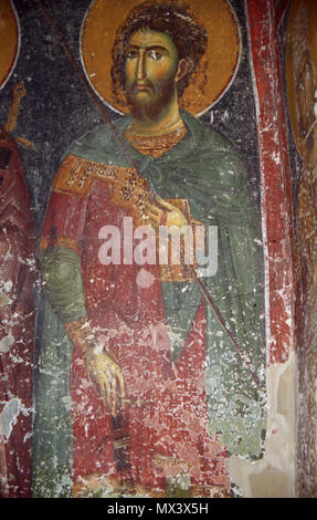 223 Fresken von St. Nikolaus von Varoš 0373 Stockfoto