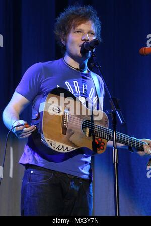 Liverpool, Großbritannien, Ed Sheeran führt an der Liverpool Echo Arena, Kredit Ian Fairbrother/Alamy Stockfotos Stockfoto