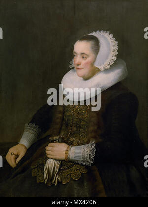 . Porträt einer Frau. ca. 1632 517 Rembrandt Harmensz. van Rijn 162 Stockfoto