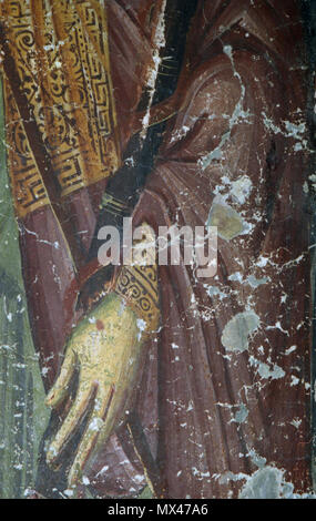 223 Fresken von St. Nikolaus von Varoš 0282 Stockfoto