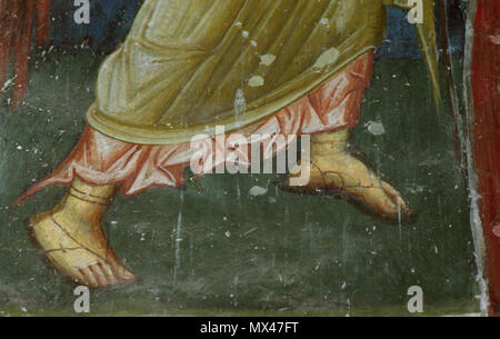 223 Fresken von St. Nikolaus von Varoš 0286 Stockfoto