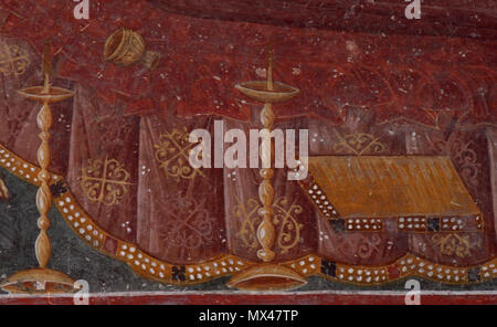 223 Fresken von St. Nikolaus von Varoš 0294 Stockfoto