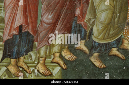 223 Fresken von St. Nikolaus von Varoš 0297 Stockfoto