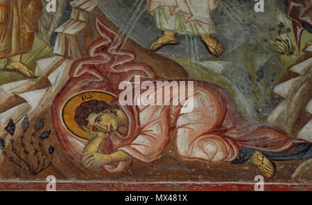 223 Fresken von St. Nikolaus von Varoš 0298 Stockfoto