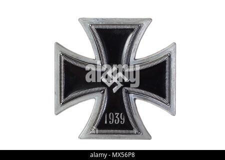 Die Nazi-deutschen Medaille Bügeleisen Stockfoto