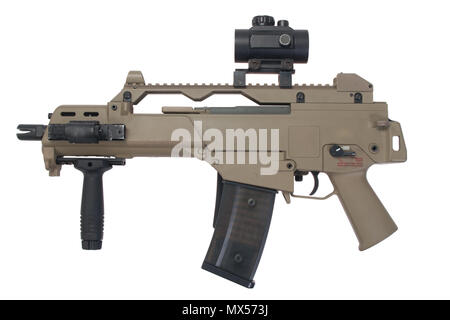 Moderne automatische Waffe G36 Stockfoto