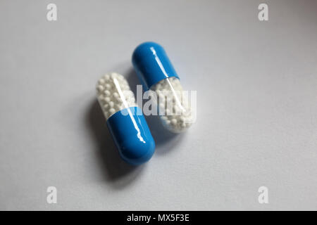 Allgemeine Ansichten von Ibuprofen Tabletten in Chichester, West Sussex, UK. Stockfoto