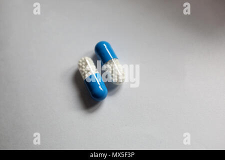 Allgemeine Ansichten von Ibuprofen Tabletten in Chichester, West Sussex, UK. Stockfoto