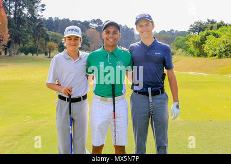 Sao Paolo, Brasilien. 02 Juni, 2018. Faldo Golf Turnier statt bei Sao Fernando Club in Sao Paulo vom 1. Juni bis zum 3. Credit: Leco Viana/Thenews 2 / Pacific Press/Alamy leben Nachrichten Stockfoto