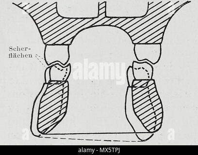 . Englisch: Eine anatomische Abbildung kann von der deutschen Ausgabe 1921 der Anatomie des Menschen: ein Lehrbuch für Studierende und Ärzte mit lateinischen Terminologie. 30 November 2013, 09:23:15 Uhr. 97 Hermann Braus Braus 1921 372 Stockfoto