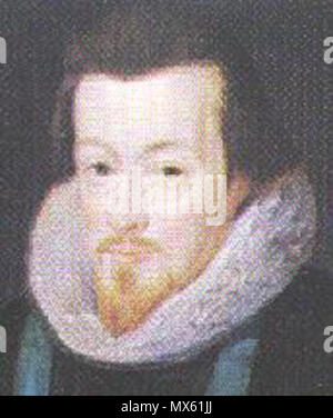 . Robert Cecil 1. Earl of Salisbury von John de critz der Ältere gemalt. Datum unbekannt (aber über 450 Jahre). w: John de Critz (gestorben 1642) 120 Ceciljr Stockfoto