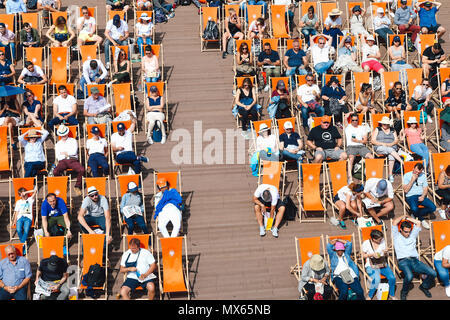 Paris, Frankreich. 31. Mai, 2018. Eine allgemeine Ansicht Tennis: Eine allgemeine Ansicht der French Open Tennis Turnier am Roland Garros in Paris, Frankreich. Quelle: LBA/Alamy leben Nachrichten Stockfoto