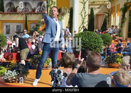 Rust, Deutschland, 3. Juni 2018, das Erste ARD-Show "Immer wieder Sonntags" aus dem Europa-Park, Credit: mediensegel/Alamy leben Nachrichten Stockfoto