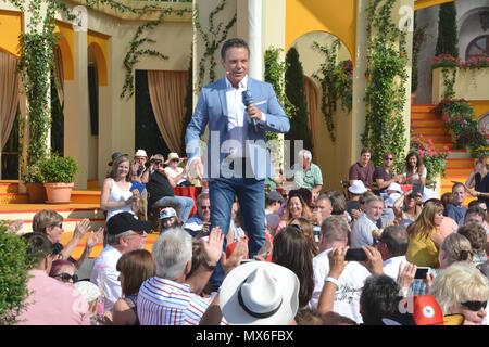 Rust, Deutschland, 3. Juni 2018, das Erste ARD-Show "Immer wieder Sonntags" aus dem Europa-Park, Credit: mediensegel/Alamy leben Nachrichten Stockfoto