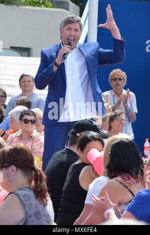 Rust, Deutschland, 3. Juni 2018, das Erste ARD-Show "Immer wieder Sonntags" aus dem Europa-Park, Credit: mediensegel/Alamy leben Nachrichten Stockfoto