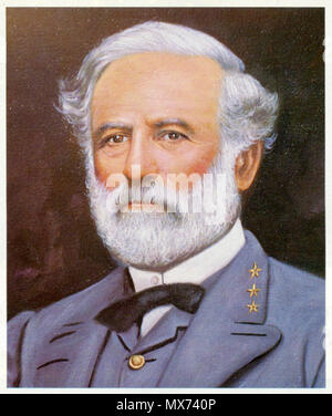 . Robert E Lee. Reproduktion von Luc Kies 524 Robert E Lee (Farbe) Stockfoto
