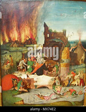 . Die Versuchung des Heiligen Antonius. Zagreb, Mimara Museum. Datum unbekannt. Nach Hieronymus Bosch 29 nach Hieronymus Bosch 026 Stockfoto