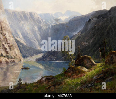 114 Carl Schultze Der Königssee im Berchtesgadener Land Stockfoto