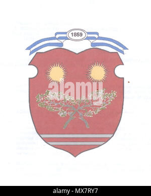 . Englisch: JAMES CRAIK MANTEL. 18 Juli 2014, 19:26:11. OSCAR MANUEL FERRADANS 195 ESCUDO DE JAMES CRAIK Stockfoto