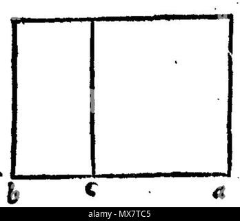 . Italiano: Disegno per gli Elementi di Euclide - edizione tradotta da Nicolò Tartaglia. 29 September 2013, 15:52:01. Nicolò Tartaglia, 1565 197 Euclid 043 v Ein Stockfoto