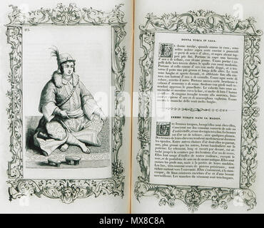 . Englisch: Cesare Vecellio. Kostüme anciens et modernes Habiti antichi et Modernisieru di tutto il mondo di Cesare Vecellio, Paris, Firmin Didot Freres et Fils & Cie., M.DCCC. LIX (1859-60). 1860. Cesare Vecellio (1530-1601) Alternative Namen Cesare Vecellio; Cesare di Tiziano Vecelli; Cesare Vecellius Beschreibung italienischer Maler und Graveur Geburtsdatum / Tod 1521 vom 2. März 1601 Ort der Geburt / Todes Pieve di Cadore Venedig Arbeitsort Venedig, Augsburg Authority control: Q 549400 VIAF: 17378621 ISNI: 0000 0001 2122 5258 ULAN: 500018010 85049158 LCCN: n GND: 121652424 WorldCat 168 Donna Stockfoto