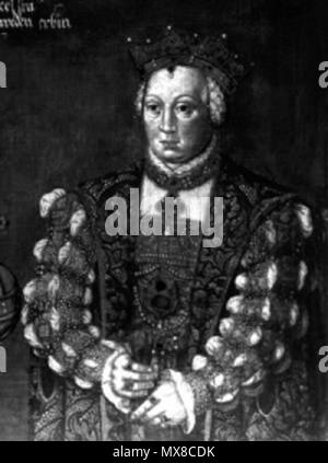 . Englisch: Portrait von Dorothy von der Pfalz, Tochter von König Christian II. von Dänemark, Norwegen und Schweden. Um 1600 (posthum). Unbekannt (deutschen) 169 Dorothy der Pfalz c1600 der Firma unbekannt Stockfoto