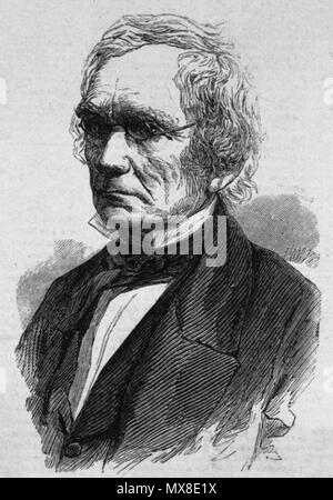 . Englisch: Edward Delafield (1794-1875), der Vater von Francis Delafield (1841-1915). 19. Fotografie von Mathew Brady (1823-1896) Der unbekannte Kunstwerke 180 Edward Delafield b 1794 Stockfoto