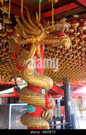 Buddhistischer Tempel in Miri, Borneo Malasya Stockfoto