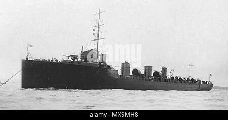 . Deutsch: erste HMS Zulu der Royal Navy 1910 sterben. 1910. Unbekannt 281 HMS Zulu 1910 Stockfoto