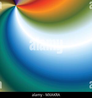 Rainbow bunte gefaltetes Papier Dreiecke Hintergrund. Stock Vektor