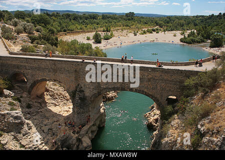 Pont du Diable, Hérault, Royal, Frankreich Stockfoto