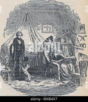 300 Irréductible et inconsolable Rosa Dartle (David Copperfield) Stockfoto