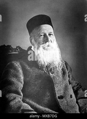 . Henry Dunant (1828 - 1910), schweizer Philanthrop und Mitbegründer des Internationalen Komitees vom Roten Kreuz; Friedensnobelpreisträger 1901. 1. Januar 1901. Time Life Bilder 313 Jean Henri Dunant Stockfoto