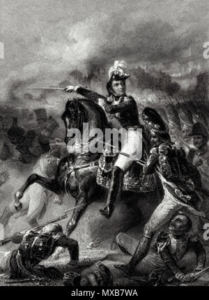 . Jean Lannes in der Schlacht von essling. Nieznana. Unbekannt 314 Jeanlannes 9756 Stockfoto