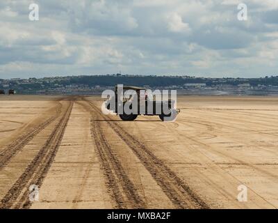 Devon D-Day 75. Jahrestag Saunton Beach, North Devon, Großbritannien Stockfoto