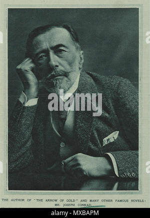 . Englisch: Joseph Conrad Print Collection portrait Datei. Datum unbekannt. Unbekannt 325 Joseph Conrad Thema Stockfoto