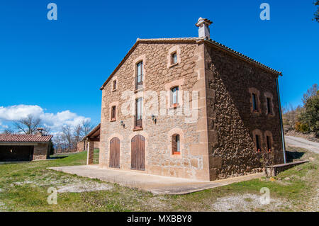 Typisch katalanischen Haus, Masia, Katalonien, Spanien Stockfoto