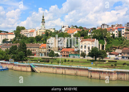 Belgrad Landschaft an einem schönen sonnigen Tag Stockfoto