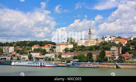 Belgrad Landschaft an einem schönen sonnigen Tag Stockfoto