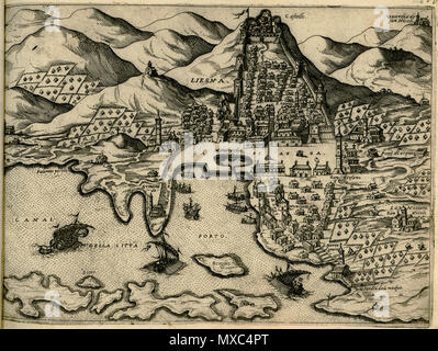 . Englisch: Giovanni Francesco Camocio. Isole famose Porti, fortezze, e terre maritime sottoposte alla Ser. ma Sig. Ria di Venetia, ad altri Principi Christiani, et al Sig. oder Turco, Venedig, alla libraria del Segno di S. Marco (1574). 1574. Giovanni Camocio (1501 - 1575) Beschreibung italienische Kartograph, Drucker und Verleger Geburtsdatum / Tod 16./1501 16./1575 Behörde: Q 12631503 VIAF: 44604713 ISNI: 0000 0000 6633 2420 99051797 LCCN: Keine GND: 12476763 X SELIBR: 318467 WorldCat 371 Liesna - camocio Giovanni Francesco - 1574 Stockfoto