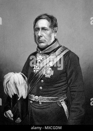 . Herr William Henry Cavendish-Bentinck (b. 1774 - d. 1839), britischer General und Staatsmann. zwischen 1828 und 1835. Diese Datei fehlt, Informationen zum Autor. 376 Herr - William - bentinck-2 Stockfoto