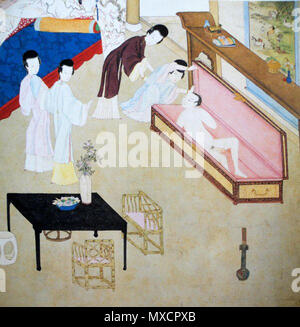 . 中文 （hong kong） ‎: 明代春宮圖. 17. Dezember 2015. Unbekannt 418 Mingero, 05. Stockfoto
