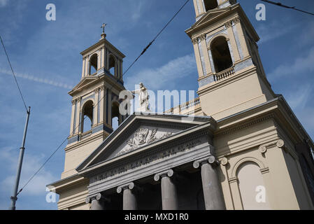 Amsterdam, Niederlande, 17. Mai 2018: Ansicht der portugiesischen Synagoge Stockfoto