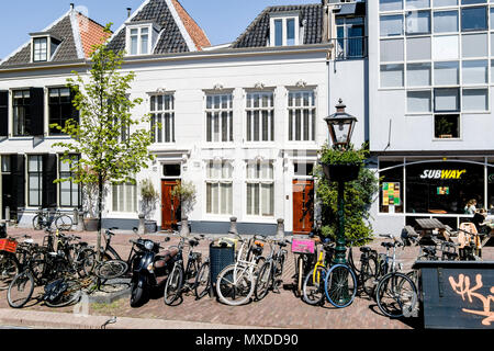 Leiden (South Holland, Niederlande); Leiden (Südholland, Niederlande) Stockfoto