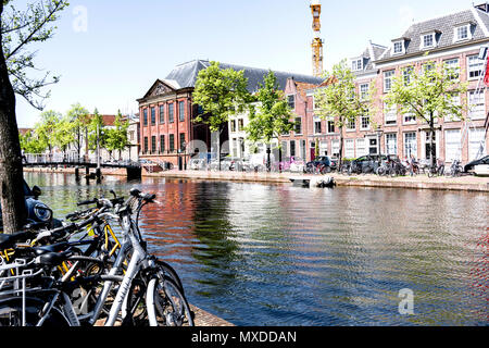 Leiden (South Holland, Niederlande); Leiden (Südholland, Niederlande) Stockfoto